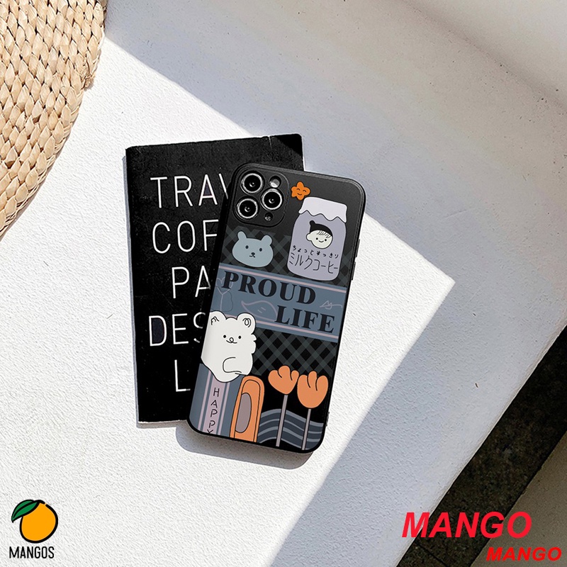 Ốp lưng iphone 6plus 6splus 7 plus 8plus X Xr XsM  11 12 13 Promax 14 Promax - MANGO728 - MangoOvil