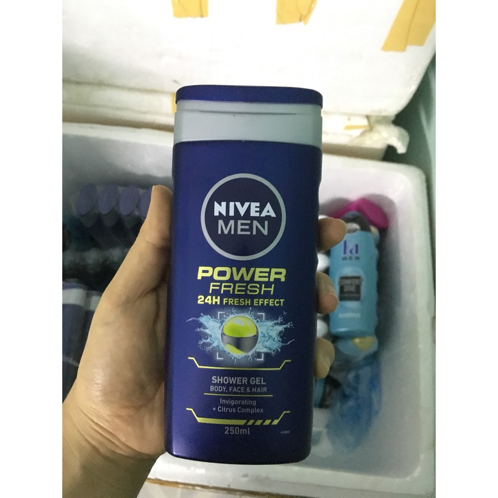 Sữa tắm Nivea Nam/ Nữ hàng nội địa Đức