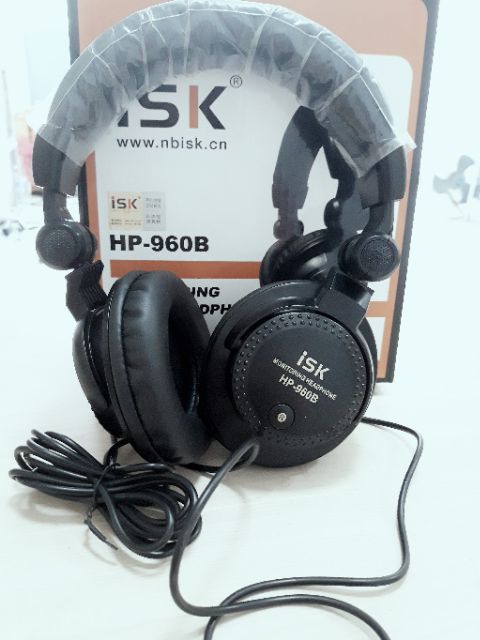 [FREESHIP 99K]_TAI NGHE KIỂM ÂM ISK HP-960B ( BH 12 THÁNG )