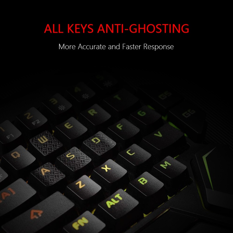 Bàn phím cơ một tay mini RGB có đèn nền dùng để chơi game