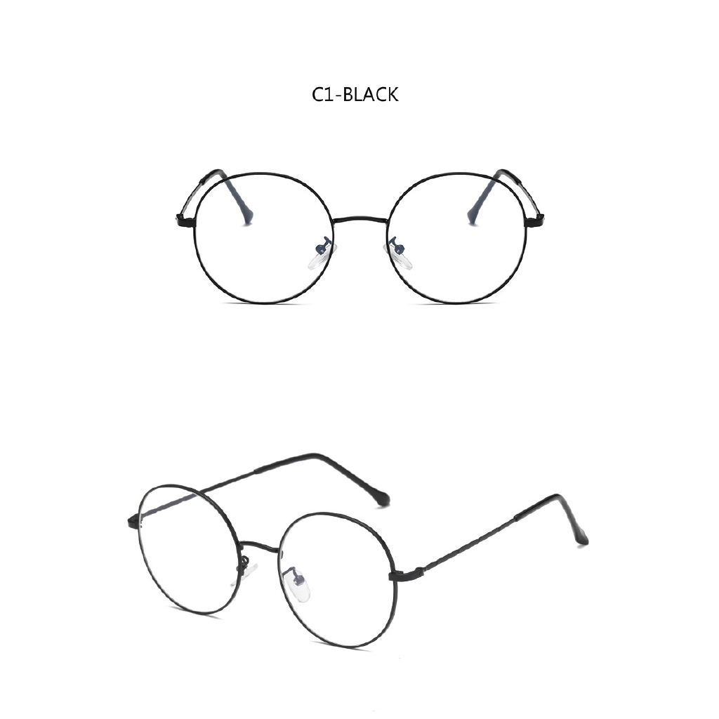 Gọng kính kim loại thời trang phong cách retro dành cho nam và nữ