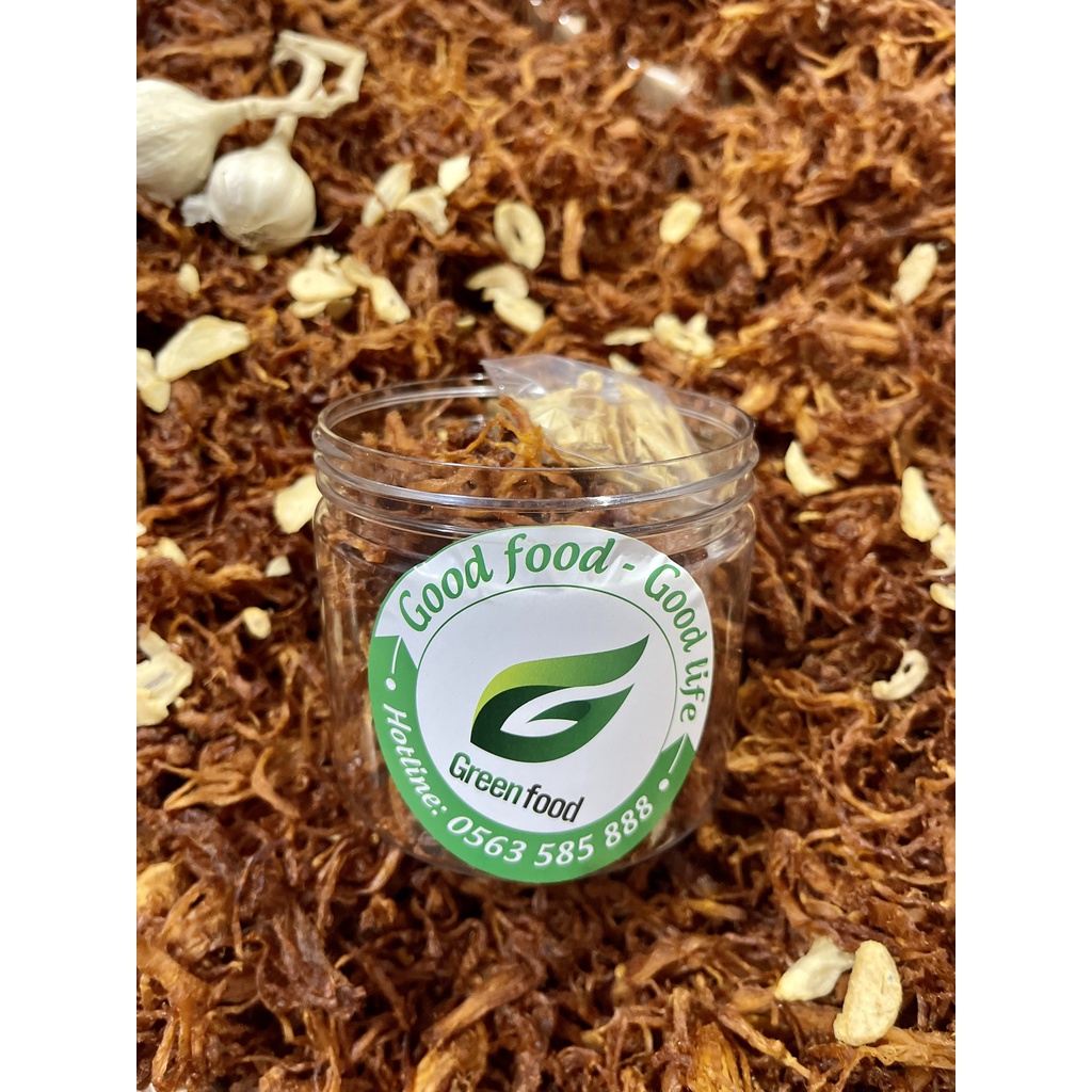 Heo khô cháy tỏi/Bò khô sợi GREENFOOD thơm ngon an toàn, đảm bảo vệ sinh thực phẩm