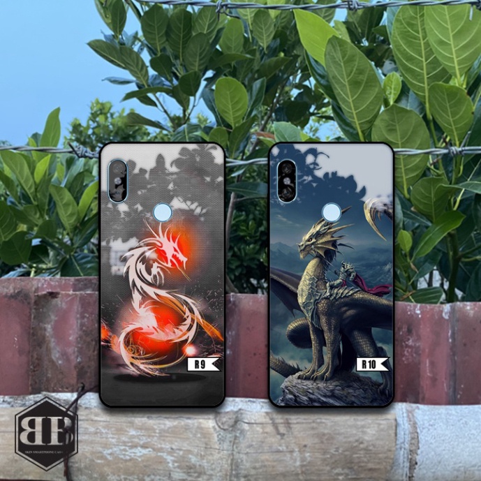 ỐP lưng kính cường lực Xiaomi Redmi Note 5 / Redmi Note 5 Pro hình rồng