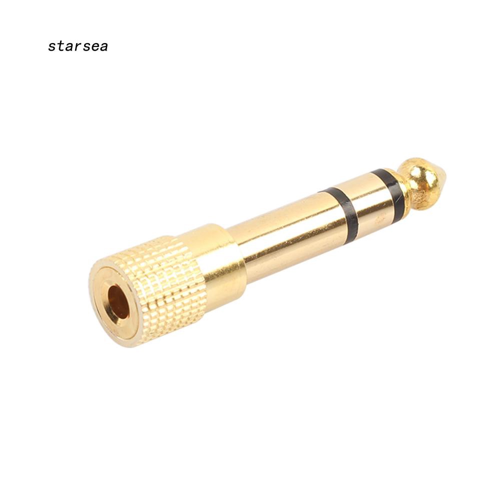 Giắc cắm chuyển đổi âm thanh cổng 3.5mm sang đầu cắm 6.35mm | BigBuy360 - bigbuy360.vn