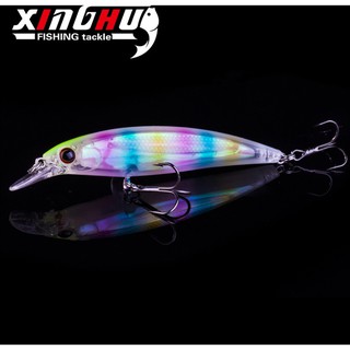 Mồi Câu Cá Giả Hình Cá Dạ Quang Kích Thước 110mm Trong Lượng 14g