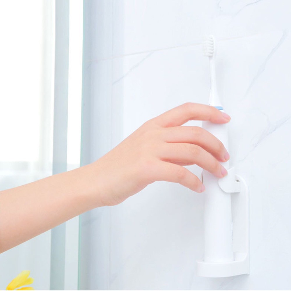 Kệ Dán Tường, Giá Dính Tường Để Bàn Chải Đánh Răng Điện Tiện Dụng, Giá Đựng Bàn Chải, Sạch Sẽ, Khô Ráo. TakyHome 4020