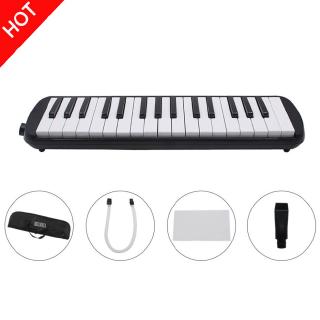 1 set 32 Key Piano Style Melodica With Box Organ Accordion Mouth Piece Blow Key Board