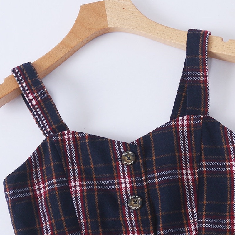 Áo dạ mềm kẻ phối màu mix đồ dư sịn xuất Nhật
