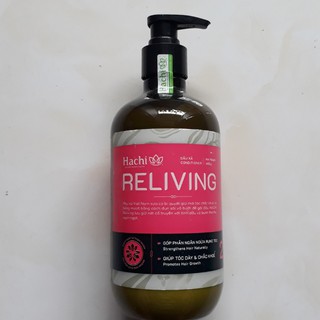 ✔dầu gội  HACHI  RELIVING 500ML (SHAMPOO) -  cao cấp màu hồng