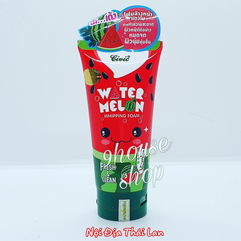 01 Tuýp Sữa Rửa Mặt DƯA HẤU ĐỎ Civic Thái lan 180ml