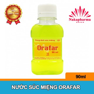 Dung dịch súc miệng Orafar – Giúp răng lợi khỏe mạnh, ngừa sâu răng, hôi miệng, viêm chân răng