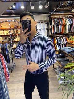 Áo Sơ Mi Hoạ Tiết Nam