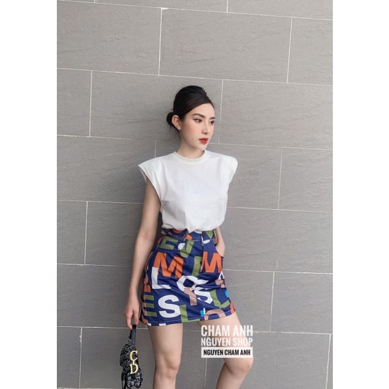 Set Áo  Tay Dơi Mix Chân Váy Chữ | BigBuy360 - bigbuy360.vn