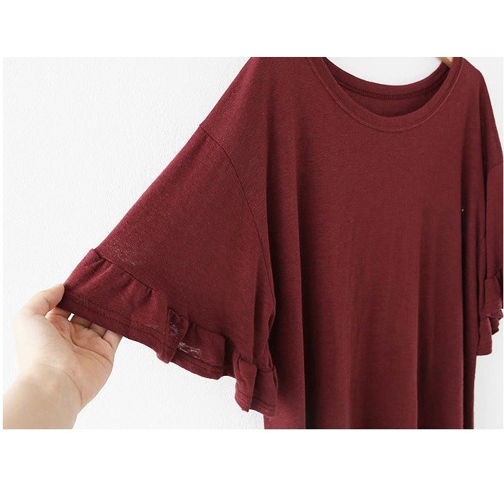 A5823 - Áo thun nữ hè cho người mập hàng nhập