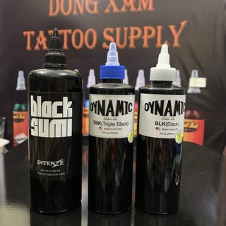 Các loại mực xăm chính hãng tại shop hàng có sẵn