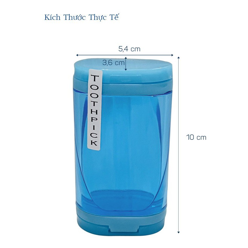 Hủ đựng tăm, tiêu 2 trong 1 Tự Lập