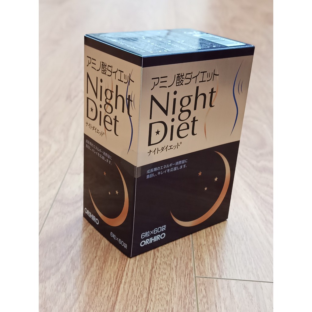 Viên Uống Giảm Cân Orihiro Night Diet (60 gói)