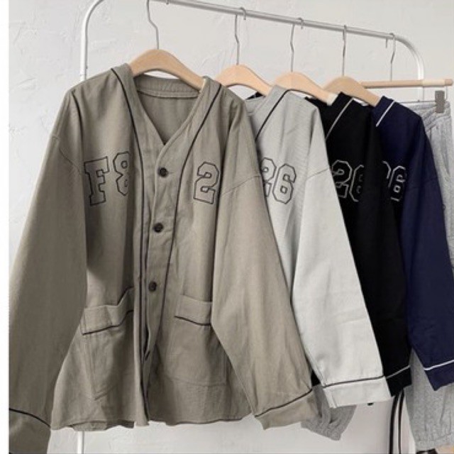 Áo Khoác CARDIGAN F4-26 ♥ bo viền chất nỉ dày dặn form Unisex Nam/Nữ cực đẹp vải xịn đỉnh (Video +Ảnh 100% CHiLif)