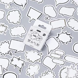 Nhãn dán hộp thoại 46 chiếc DIY Trang trí Nhật ký Sổ lưu niệm Sticker