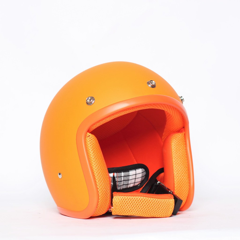 AR SHOP-Nón/Mũ bảo hiểm Raws Thái Lan-Màu cam nhám