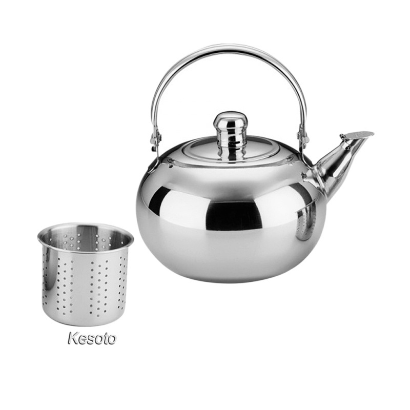 Ấm Trà / Cà Phê Bằng Thép Không Gỉ 1.6L