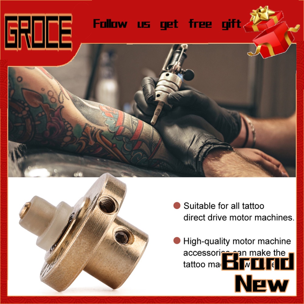 Direct Drive Stainless lightweight Steel Tattoo Machine Adjustable 1-5mm Wheel Motor Ec multi-function Eccentr