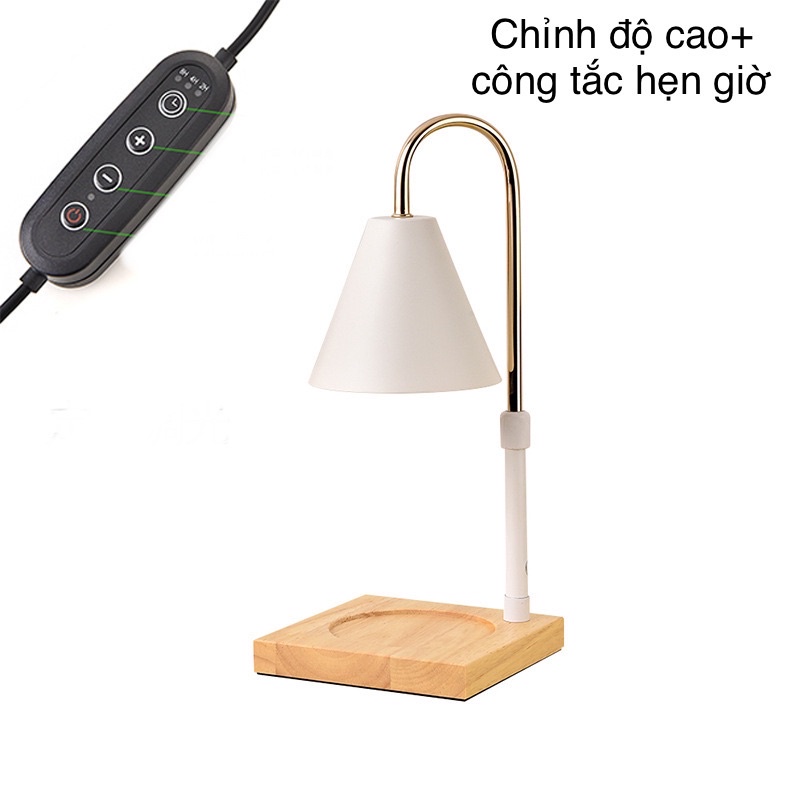 [ Candle Lamp] đèn đốt nến chỉnh độ cao