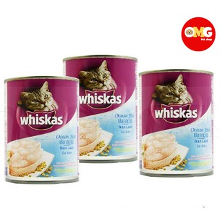 Pate cho mèo Whiskat lon 400gr