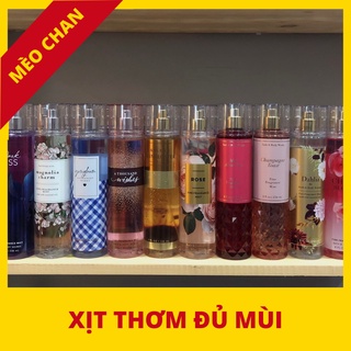 Body Mist Bath and Body Works - Xịt thơm body lưu hương giữ mùi 236ml