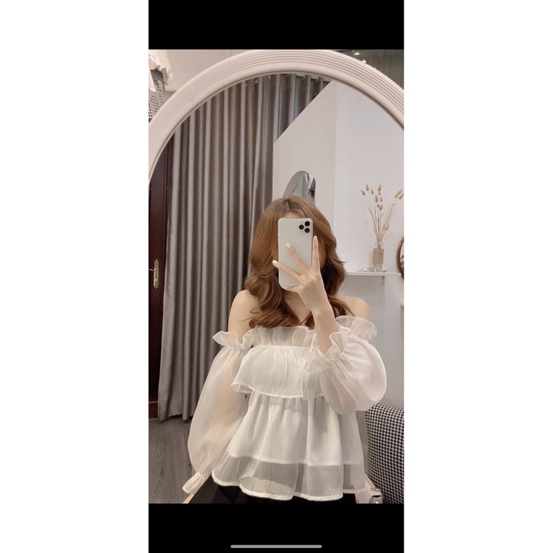 Áo trễ vai ( ảnh shop tự chụp) | BigBuy360 - bigbuy360.vn