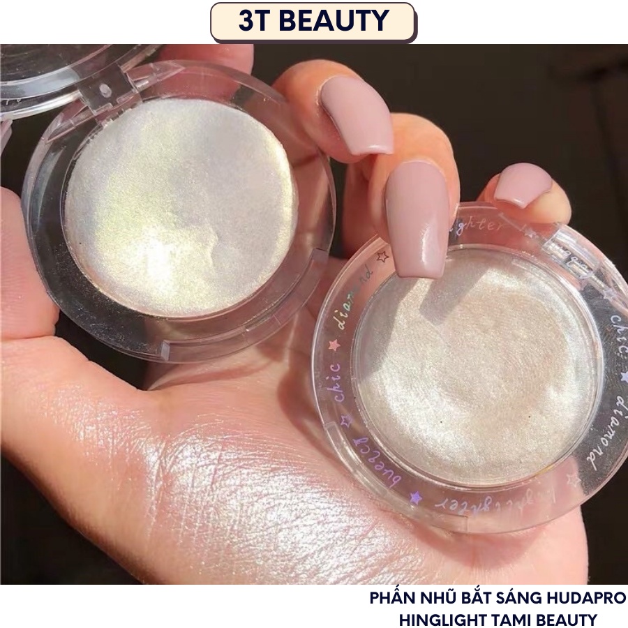 Phấn nhũ bắt sáng Hudapro hinglight cho gương mặt rạng ngời Tami Beauty