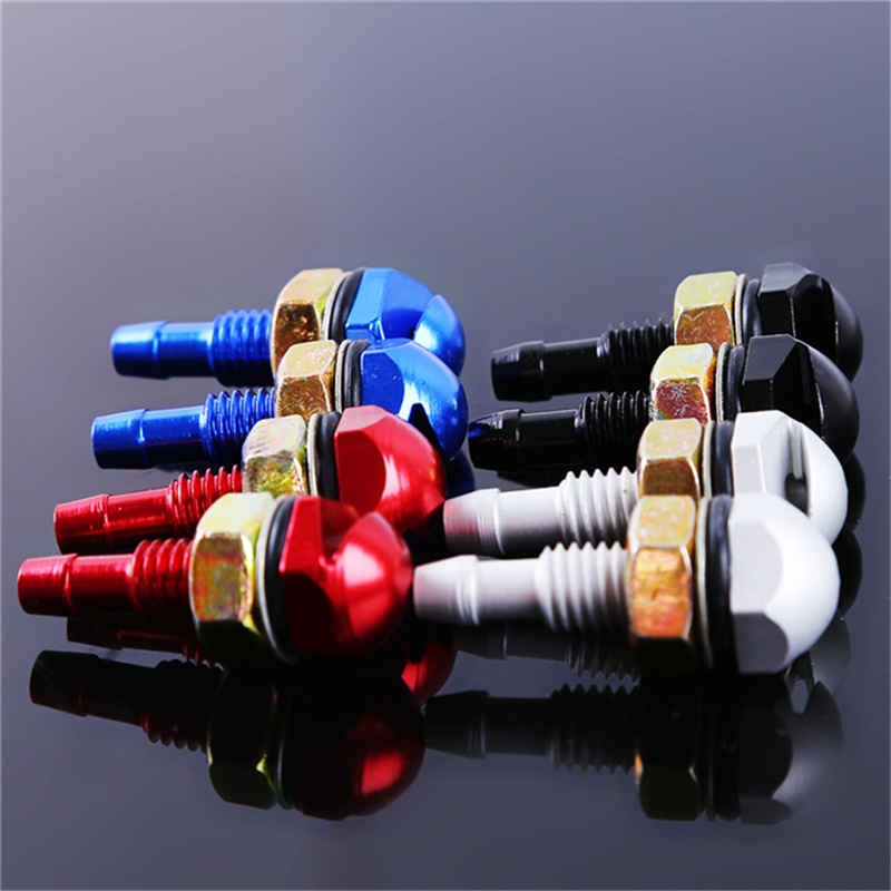 1 cặp vòi phun nước rửa kính chắn gió xe hơi bằng hợp kim nhôm