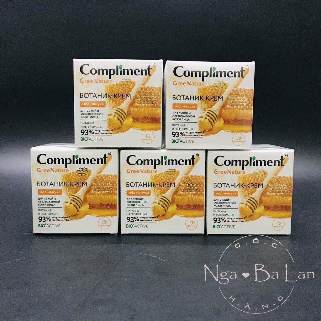 Kem dưỡng ẩm Compliment mật ong Manuka tái tạo da khô, mất nước