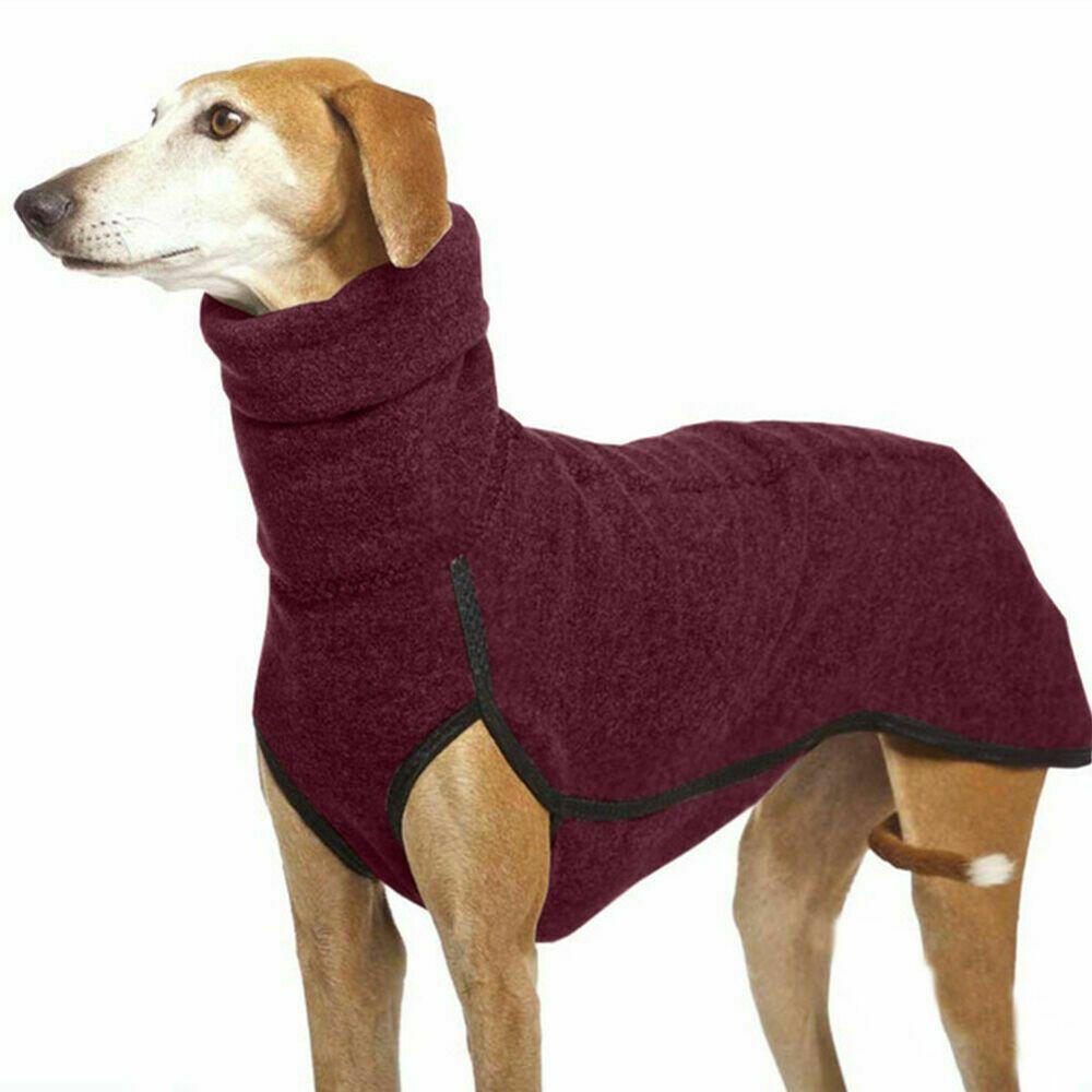 Layor1 Áo Khoác Sweater Cổ Cao Mềm Mại Giữ Ấm Mùa Đông Cho Chó Pitbull