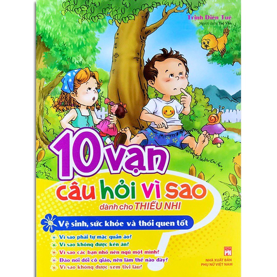 Sách - 10 Vạn Câu Hỏi Vì Sao Dành Cho Thiếu Nhi - Vệ Sinh, Sức Khỏe Và Thói Quen Tốt