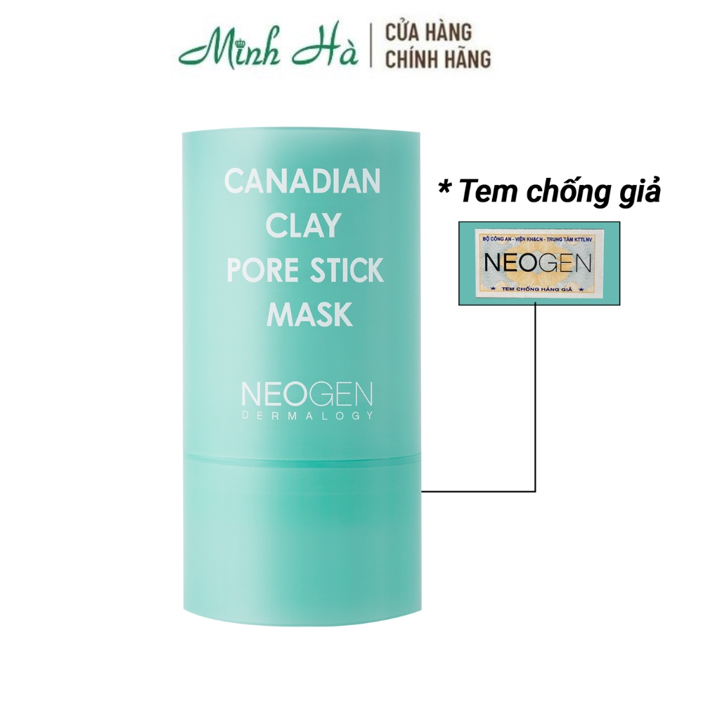 Thanh lăn mụn đầu đen Neogen Dermalogy Canadian Clay Pore Stick Mask 28g giúp se khít lỗ chân lông