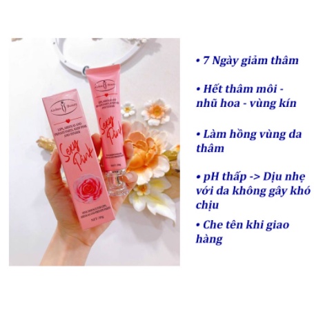 mờ thâm sexy pink làm hồng vùng kín làm hồng nhũ hoa giảm thâm môi làm hồng môi làm hồng bikini [tặng máy massage mặt]