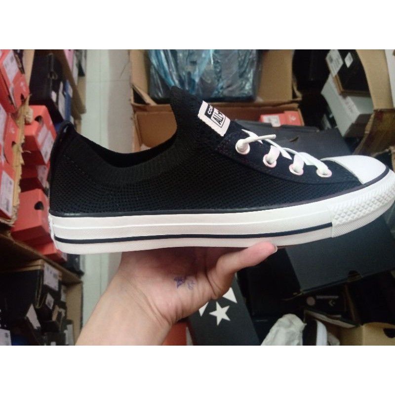 Giày CV slip on vải đen size 39 39.5 real new