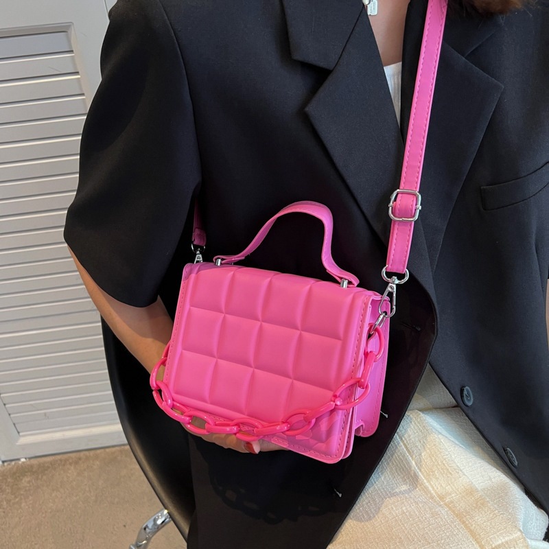 Túi Đeo Chéo Hình Vuông Nhỏ Nhắn Phối Màu Tương Phản Thời Trang Cho Nữ NB00111 2022