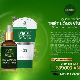 Combo bộ đôi triệt lông vĩnh viễn + 🎁