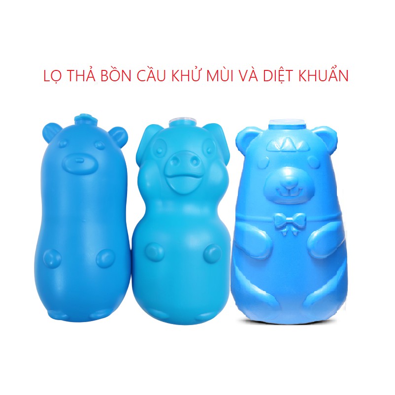 COMBO 2 LỌ THẢ BỒN CẦU KHỬ MÙI VÀ DIỆT KHUẨN