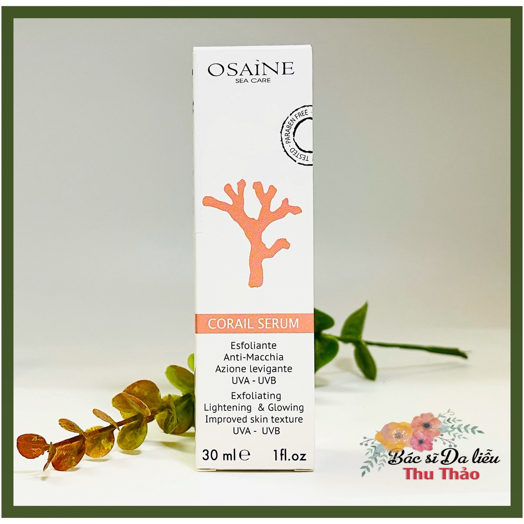 SERUM HỖ TRỢ LÀM SÁNG DA OSAINE CORAIL