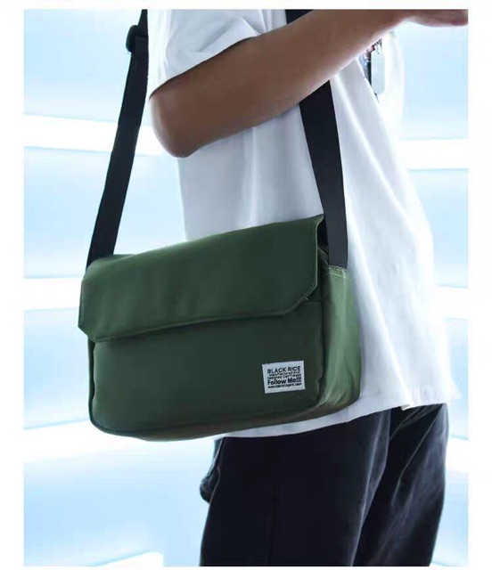 Túi đeo chéo thời trang unisex nhiều ngăn tiện dụng