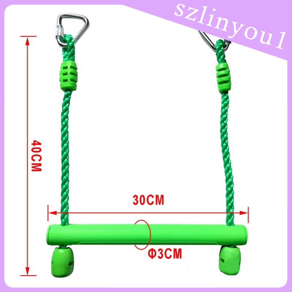 New Arrival Children Trapeze Swing Bars Slack Obstacle Fitness Playset Accs Age 6+