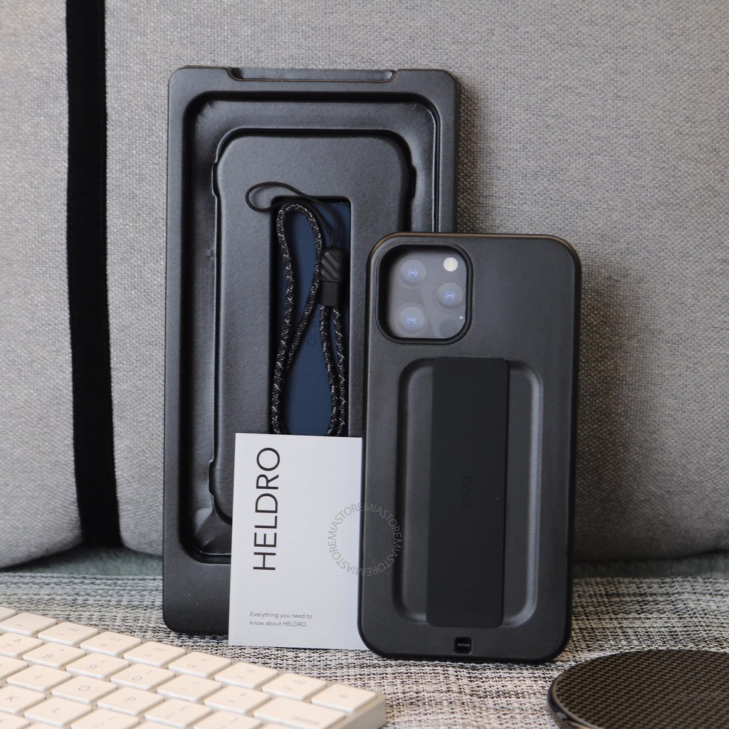 ỐP LƯNG UNIQ Heldro Antimicrobial CHÍNH HÃNG - 12/12PRO/12PM