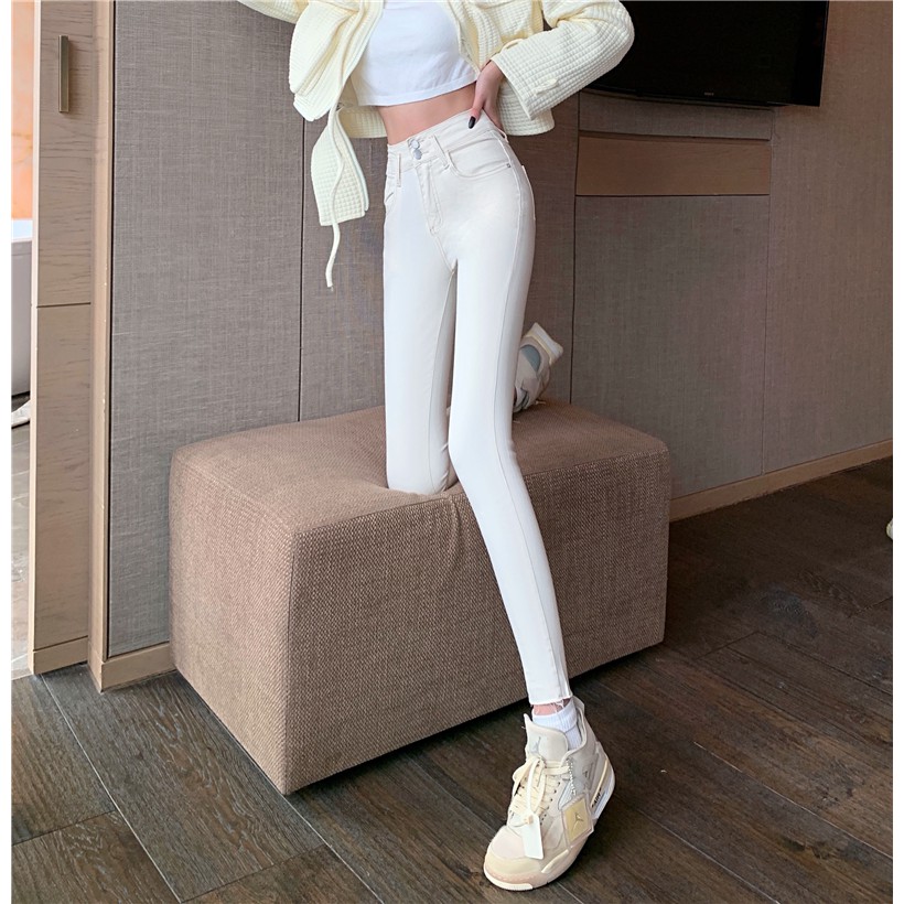 QUẦN JEANS DÁNG ÔM THỜI TRANG NỮ