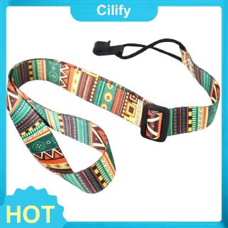 New Adjustable Thermal Transfer Ribbon Ukulele Strap Belt Durable Guitar Sling