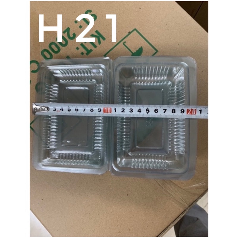 100 HỘP NHỰA PET C55 và H21 và H50