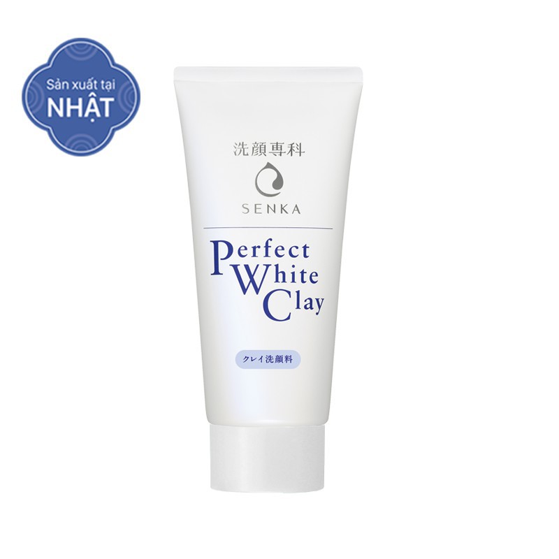 [Quà tặng] Sữa rửa mặt tạo bọt chiết xuất đất sét trắng Senka Perfect White Clay 50g_15048