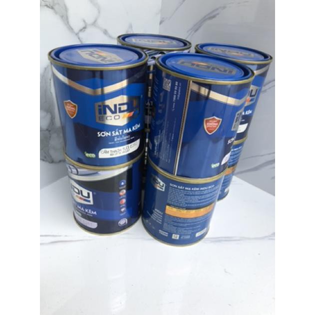 Sơn  sắt mạ kẽm Indu hộp 750ml sơn kẽm chính hãng